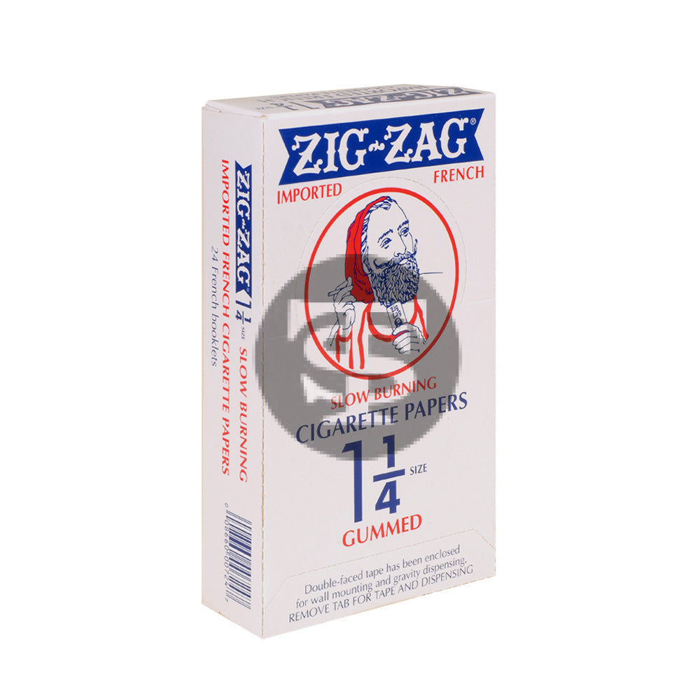 Zig Zag Papers 1 1/4 Gummed Orange 24 Books of 32 Leaves – Tobacco