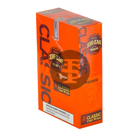 Zig Zag Wraps Premium Classic Havana 25 Packs of 2 1