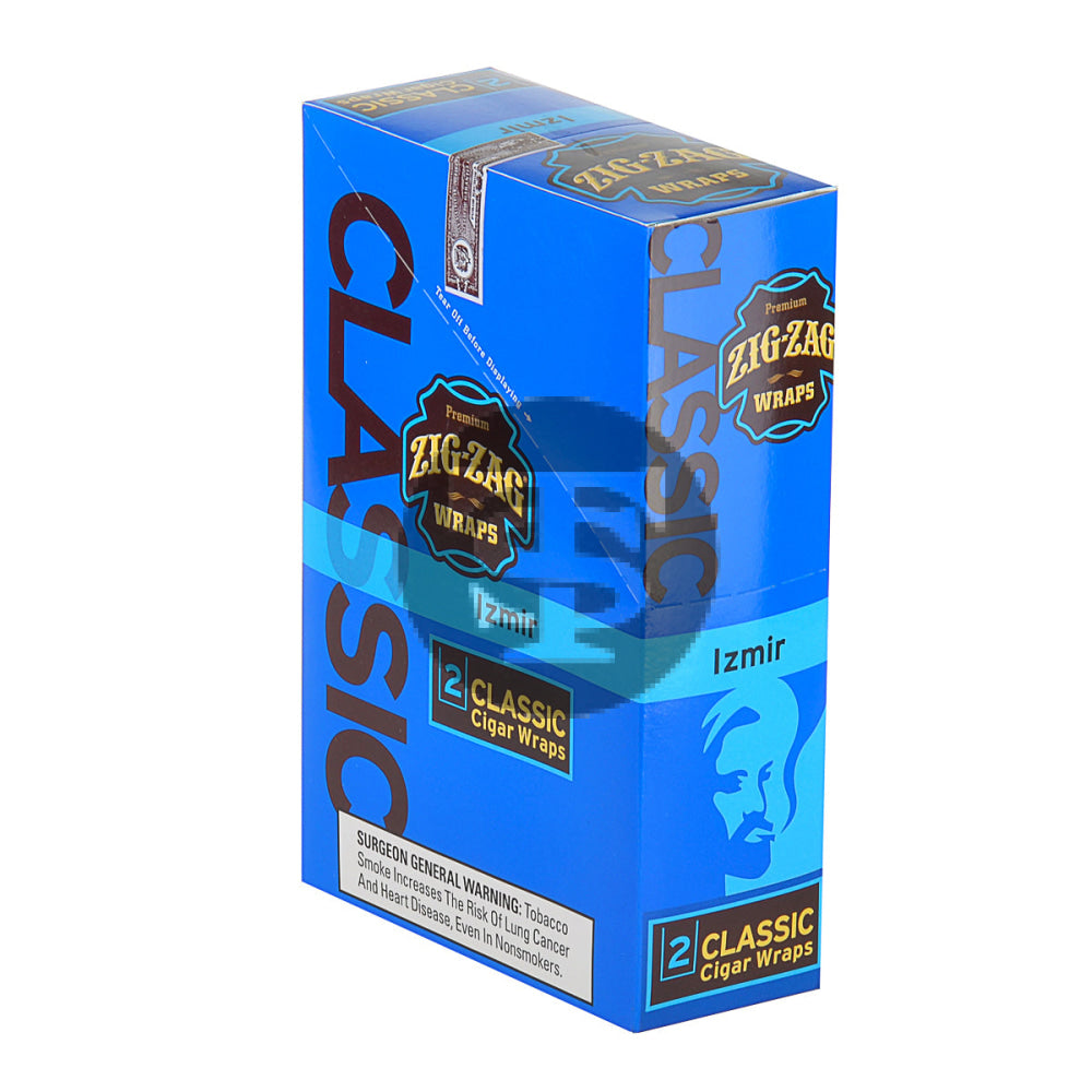 Zig Zag Wraps Premium Classic Izmir | 25 Packs of 2 – Tobacco Stock