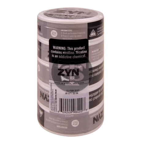 Zyn ULTRA Nicotine pouches 9mg Signature Smooth 5 cans