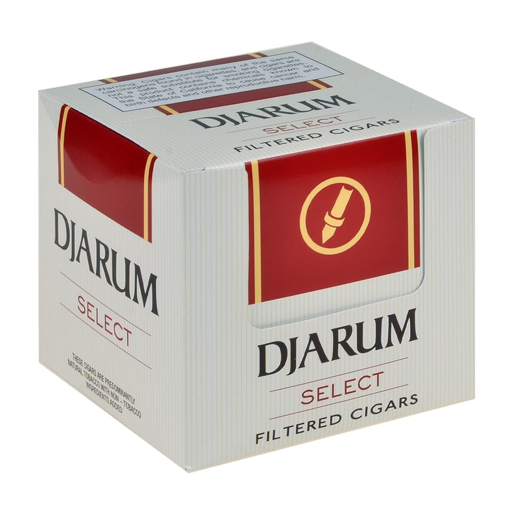 Djarum Mild (Select) Filtered Cigars 10 Packs of 12 1