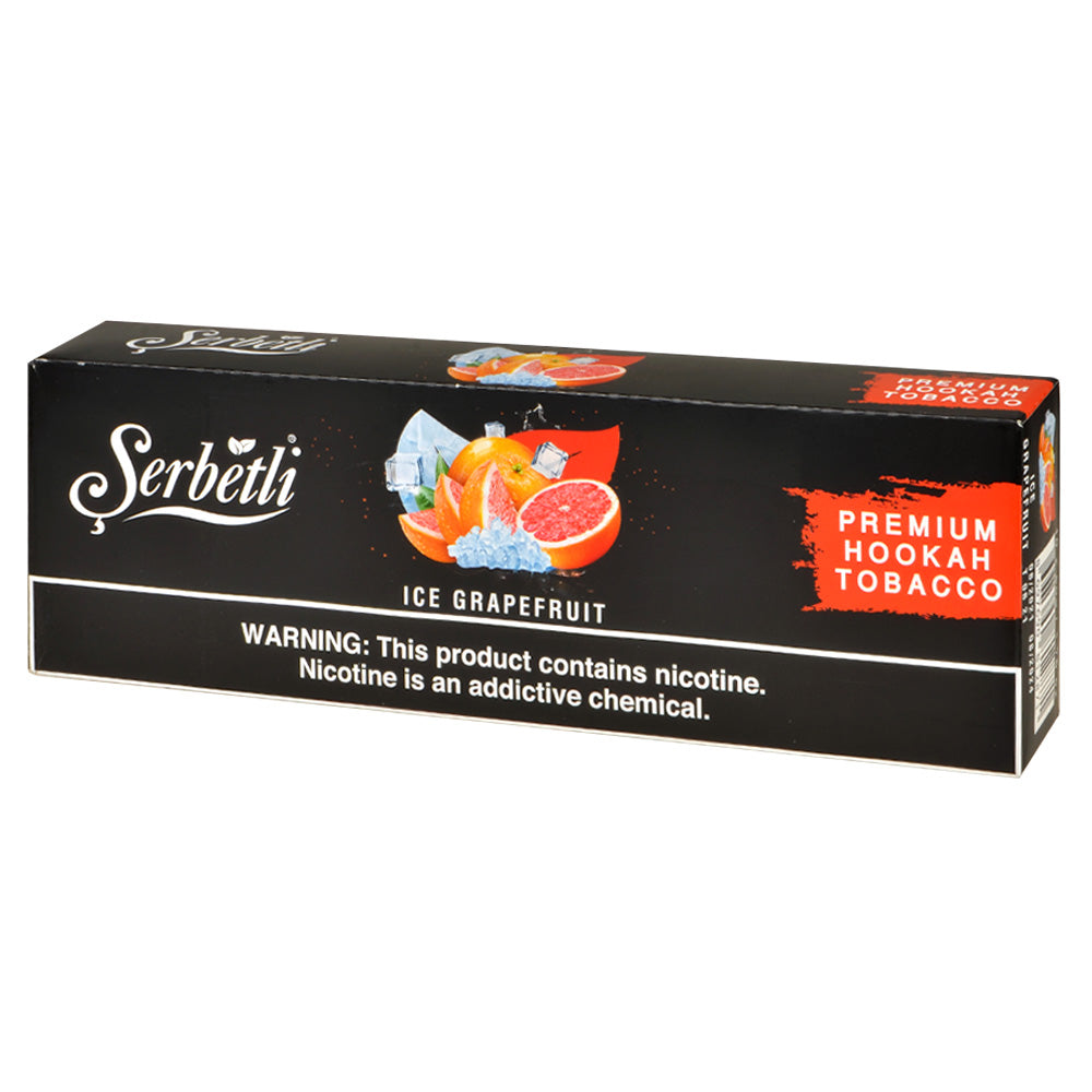Serbetli Premium Hookah Tobacco 10 packs of 50g Ice Grapefruit 1