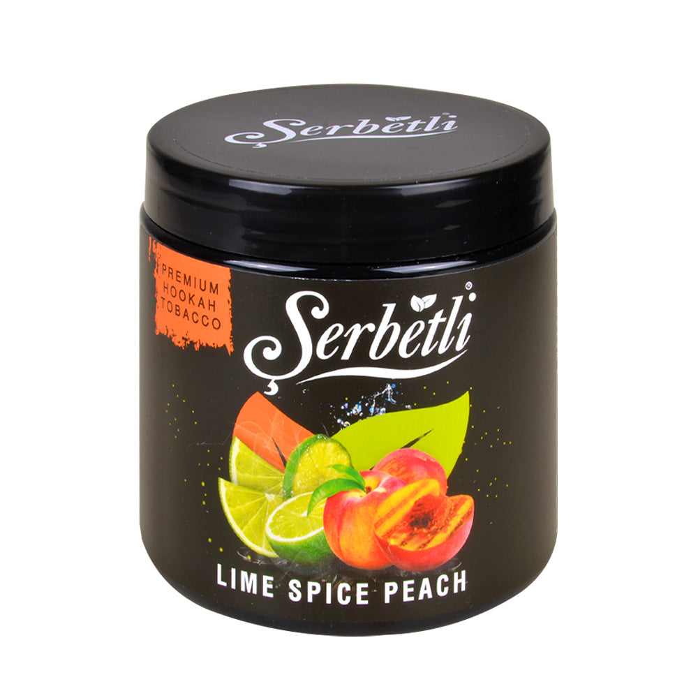 Serbetli Premium Hookah Tobacco 250g Lime Spice Peach 1