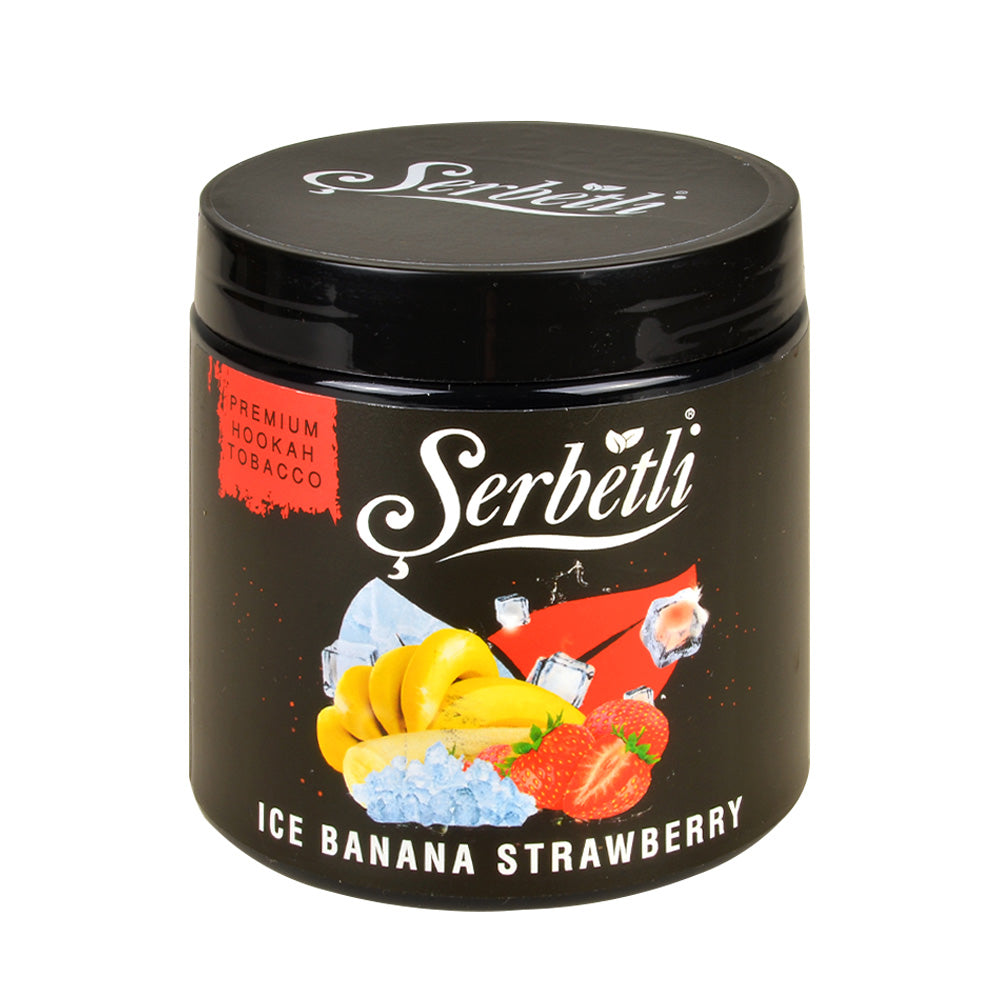 Serbetli Premium Hookah Tobacco 250g Ice Banana Strawberry 1
