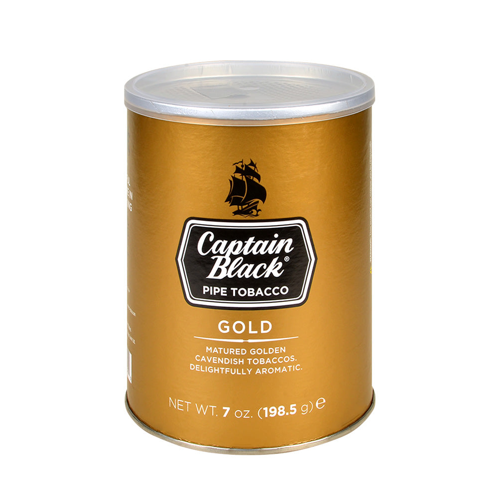 Captain Black Gold Pipe Tobacco 7 oz. Can 1