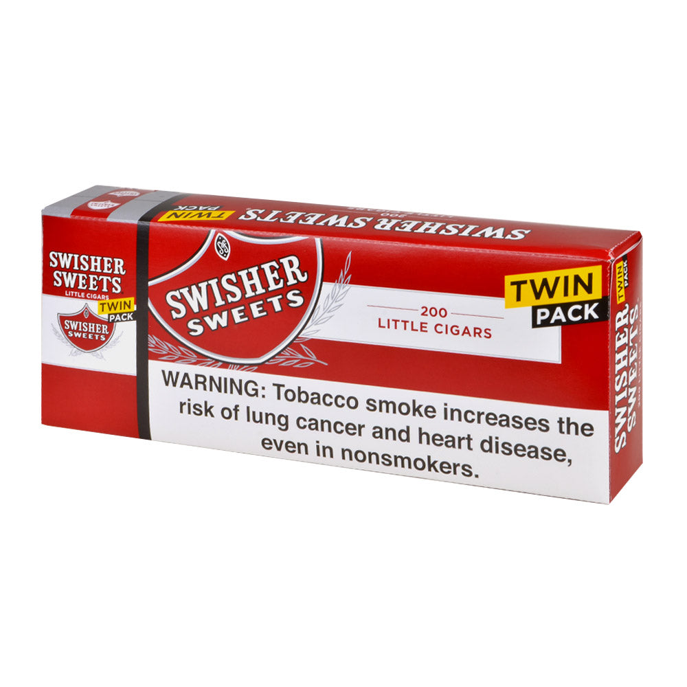 Swisher Sweets Little Cigars 100mm Twin Pack 5 Packs of 40 Regular 1