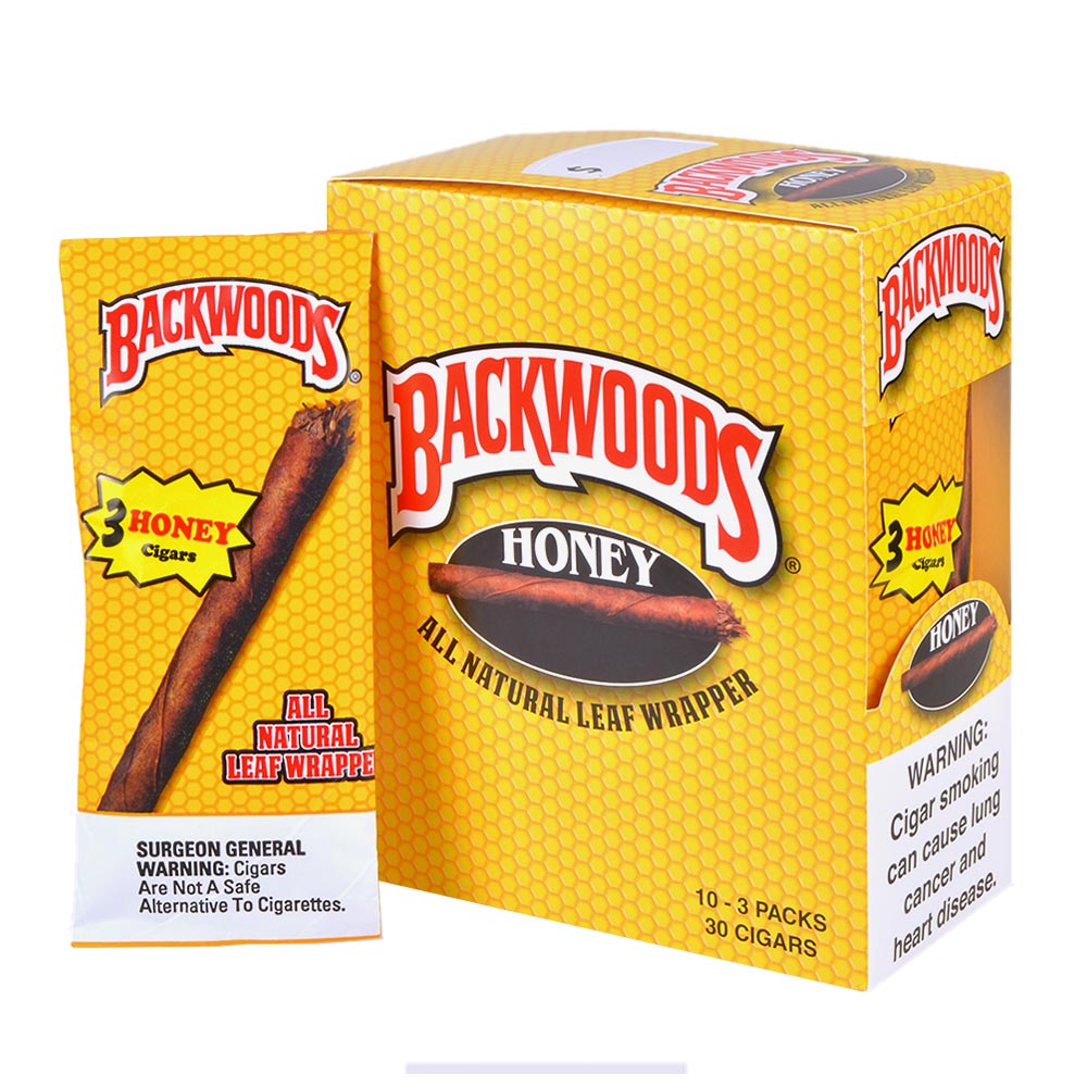 Backwoods Honey 10 packs of 3 3