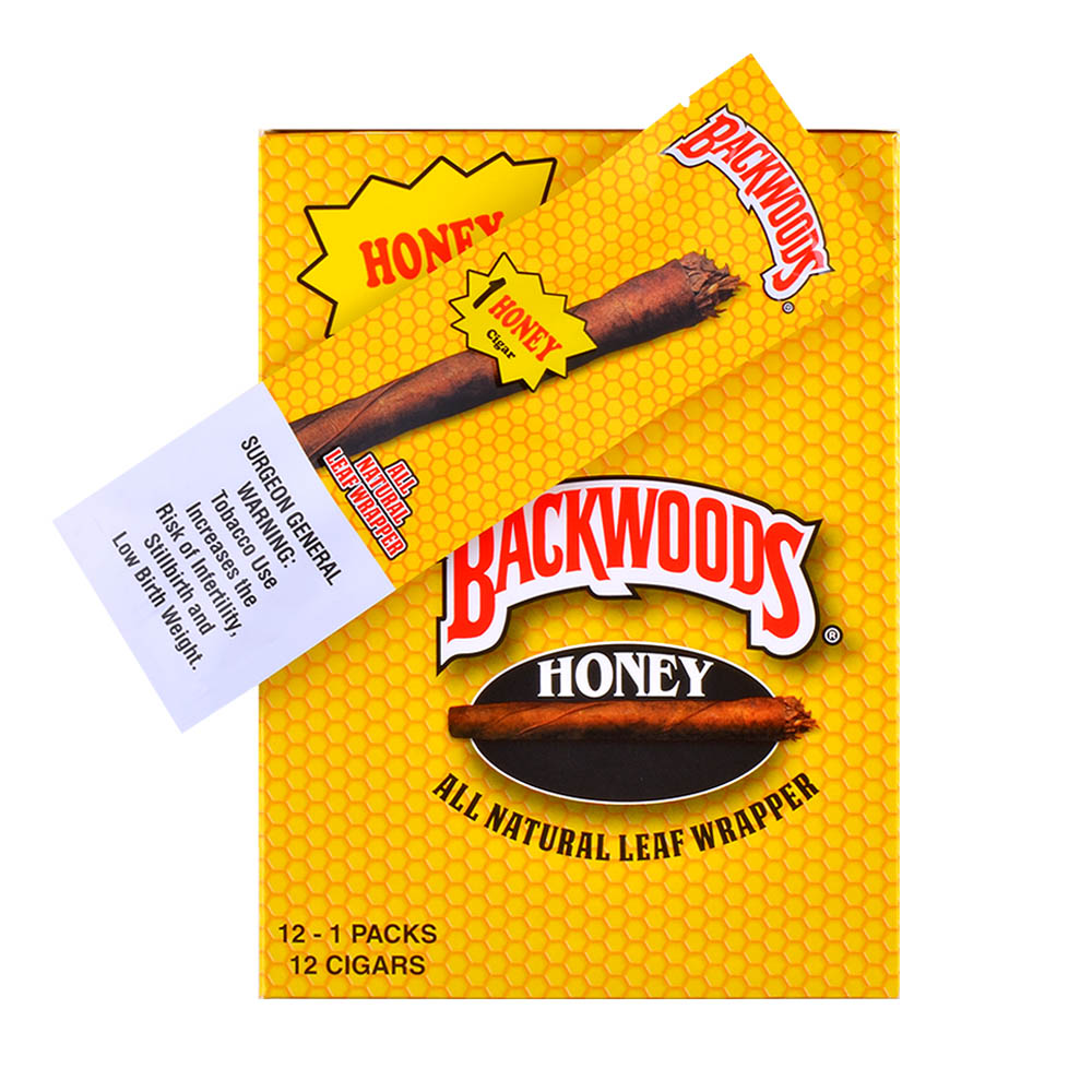 Backwoods Singles Honey Cigars Pack of 24 3