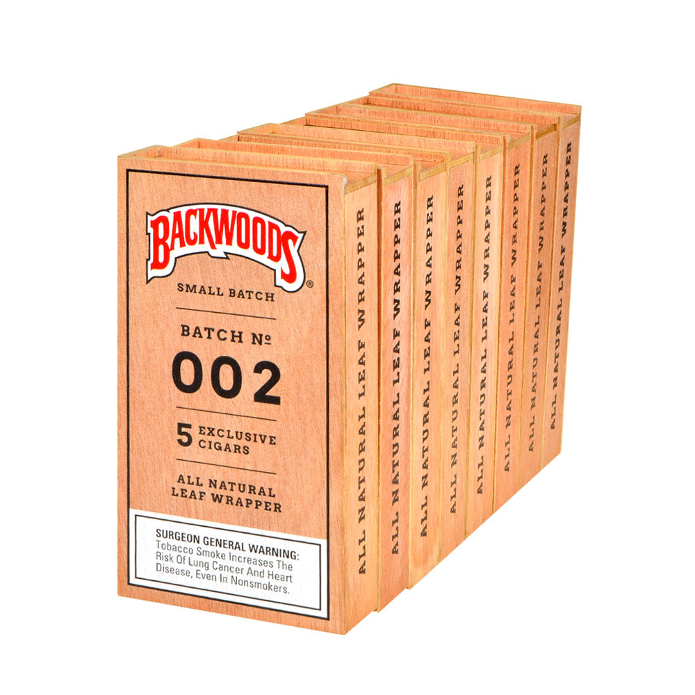 Backwoods Cigars Small Batch 002 8 Packs of 5 1