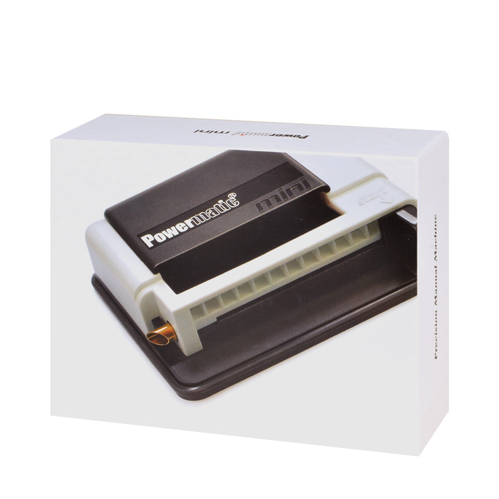 Powermatic Mini Manual Machine White – Tobacco Stock