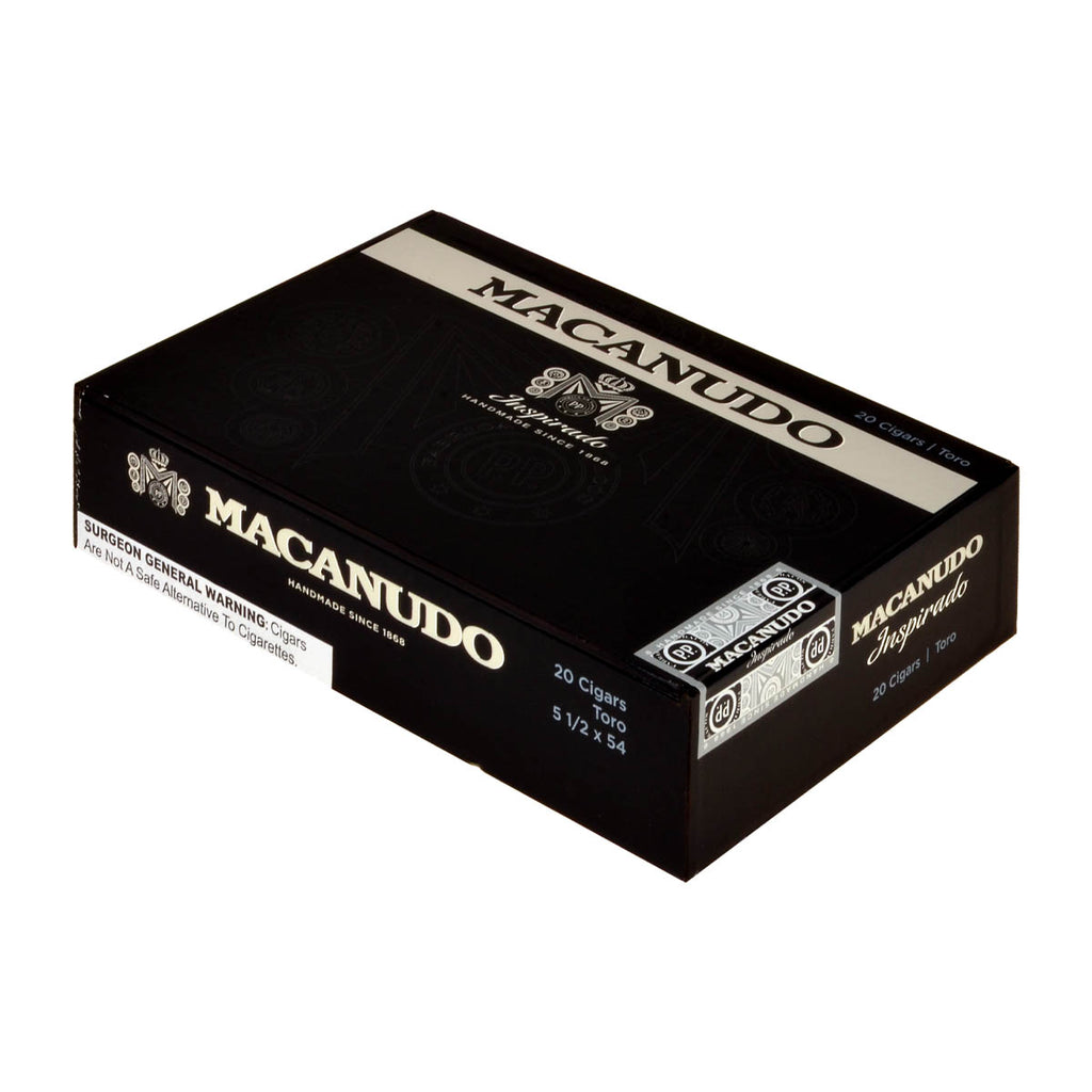 Macanudo Inspirado Black Toro Cigars Box of 20 1