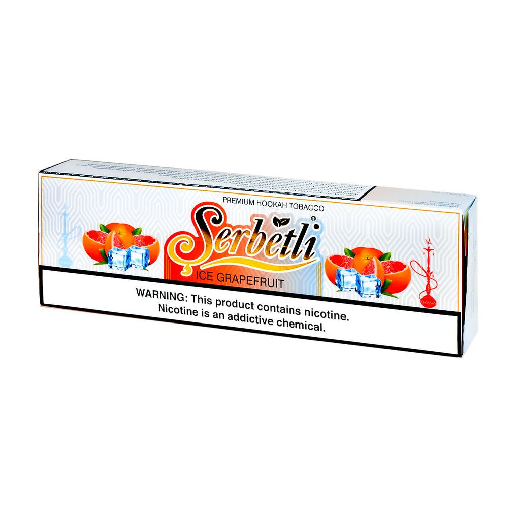 Serbetli Premium Hookah Tobacco 10 packs of 50g Ice Grapefruit 2