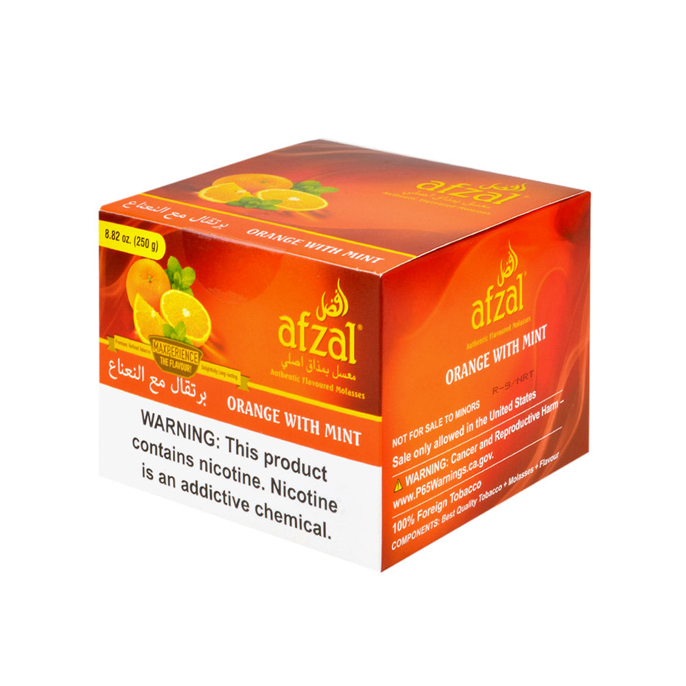 Afzal Orange with Mint Hookah Shisha 250g 1