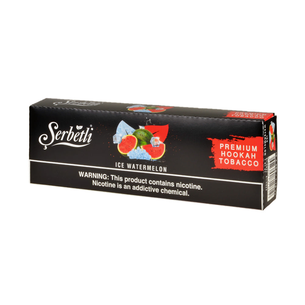 Serbetli Premium Hookah Tobacco 10 packs of 50g Ice Watermelon 1