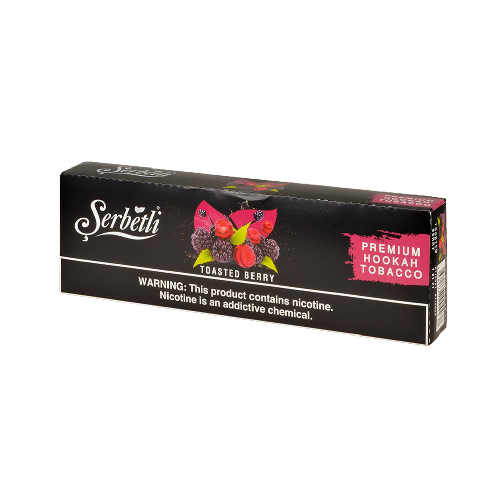 Serbetli Premium Hookah Tobacco 10 packs of 50g Toasted Berry 1
