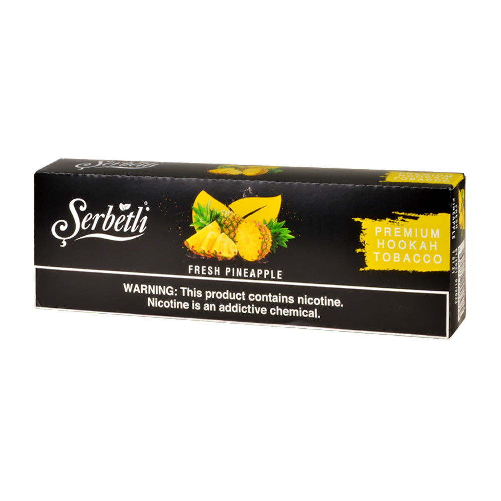 Serbetli Premium Hookah Tobacco 10 packs of 50g Fresh Pineapple 1