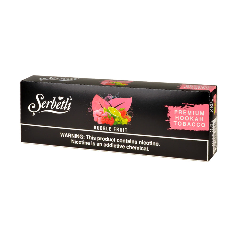 Serbetli Premium Hookah Tobacco 10 packs of 50g Bubble Fruit 1