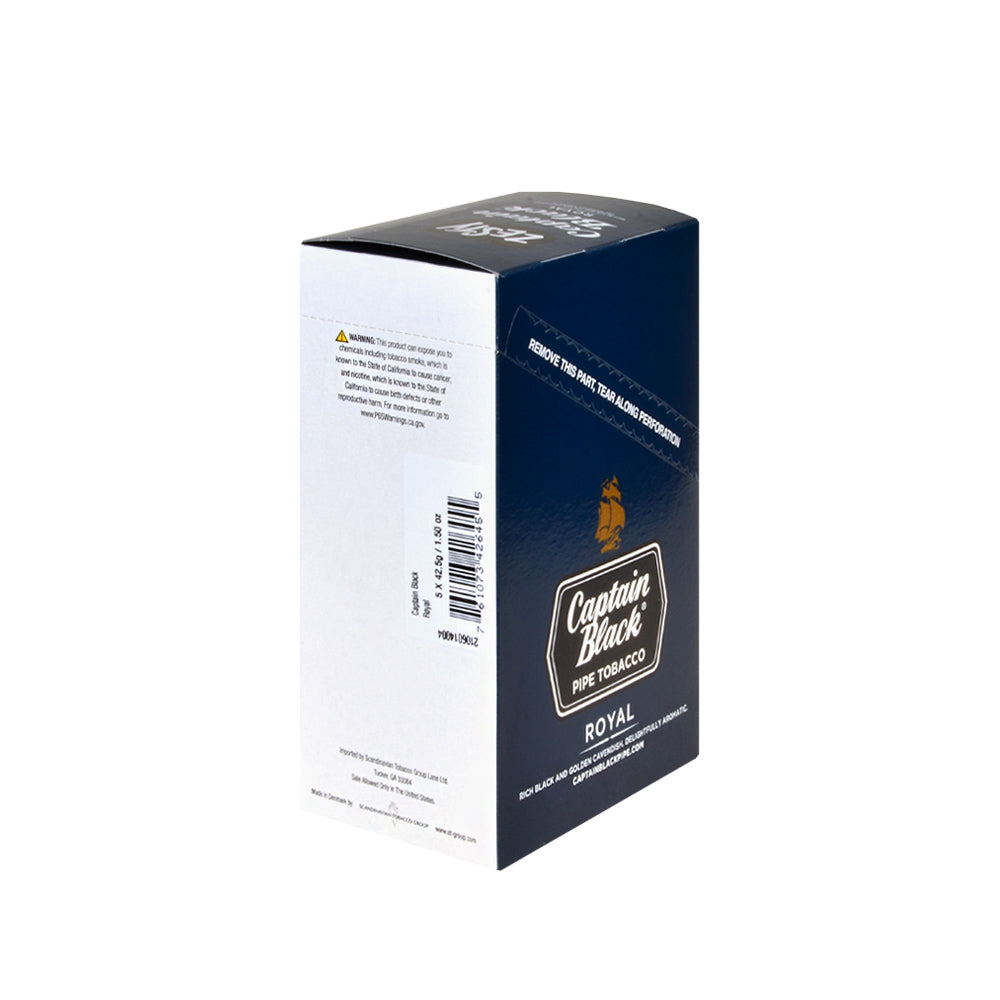 Captain Black Royal Pipe Tobacco 5 Pockets of 1.5 oz. 2