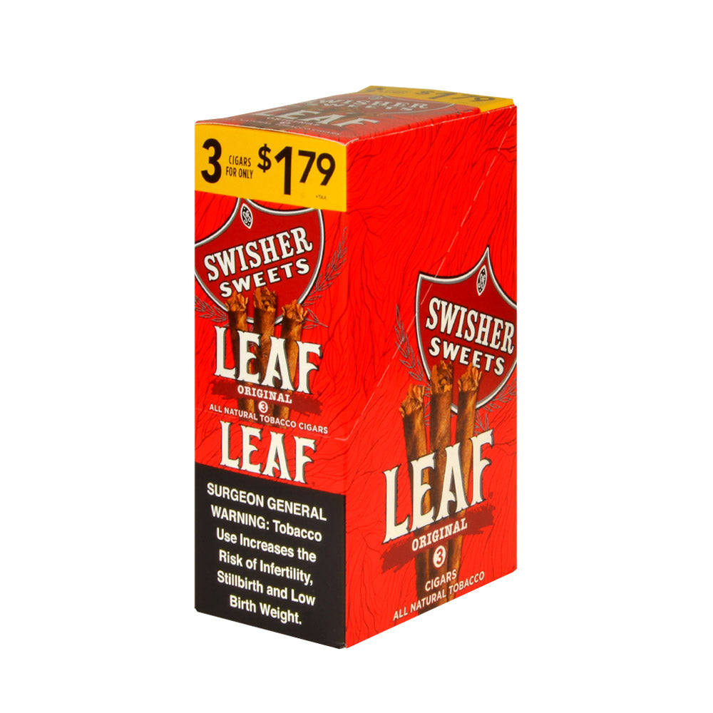 Swisher Sweets Leaf 3 for $1.79 Pack of 30 Original 1