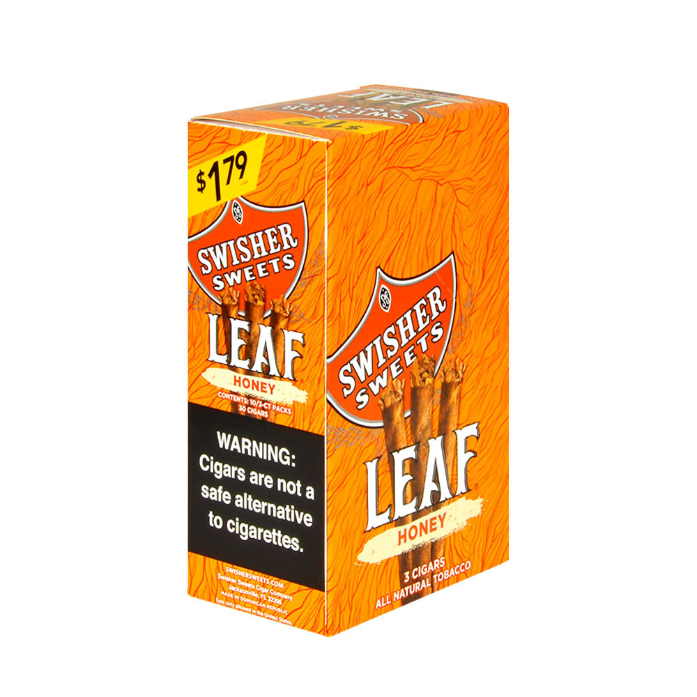 Swisher Sweets Leaf 3 for $1.79 Pack of 30 Honey 2