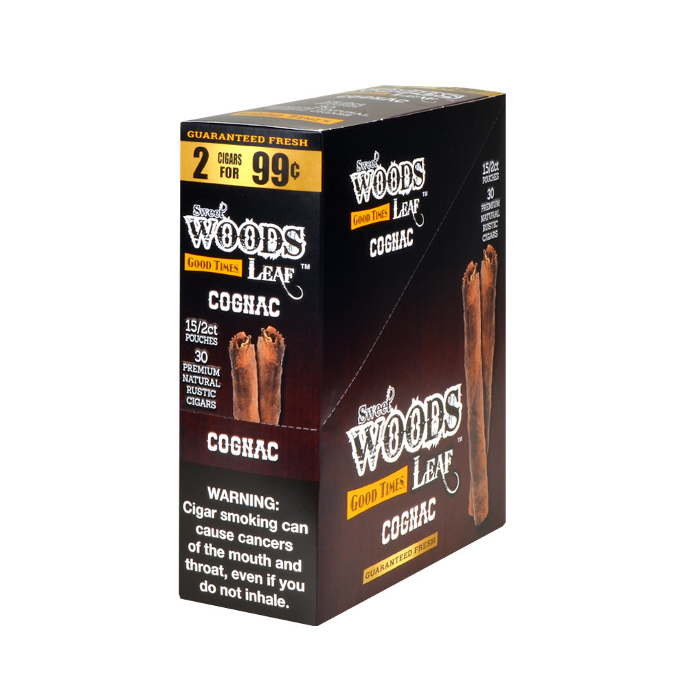 Good Times Sweet Woods Cognac 2/99 Pre Priced 15 Packs of 2 1