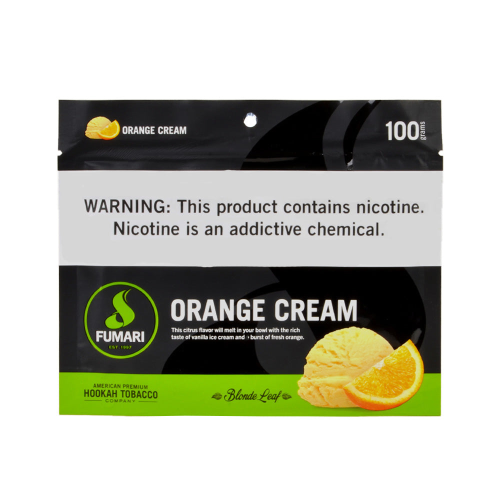 Fumari Hookah Tobacco Orange Cream 100g 1