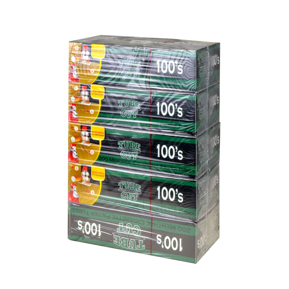 Gambler Tube Cut Filter Tubes 100 mm Menthol 5 Cartons of 200 – Tobacco  Stock
