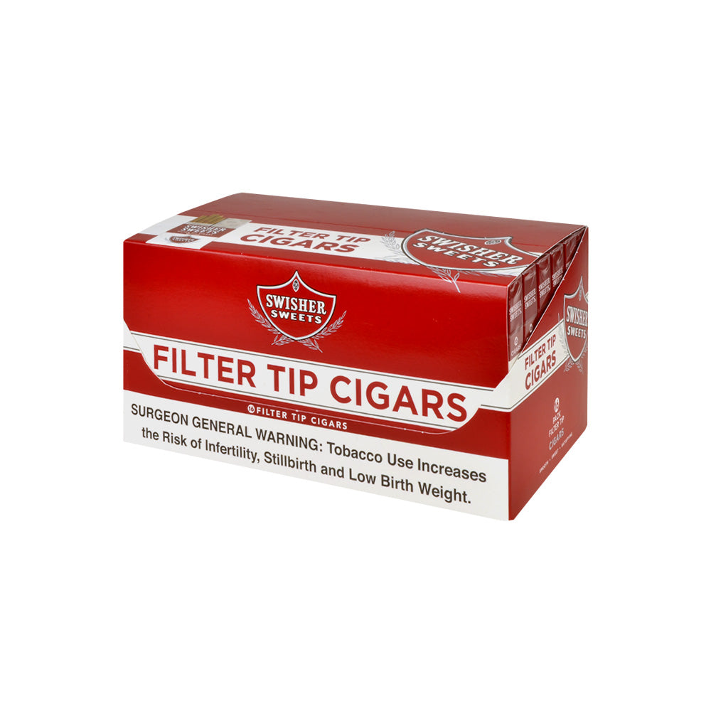 Swisher Sweets Filter Tip Cigars 18 Packs of 16 Regular Display 2