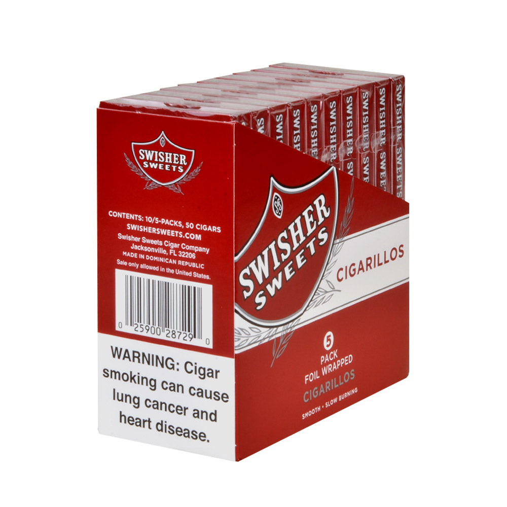 Swisher Sweets Cigarillos 10 Packs of 5 Regular 2