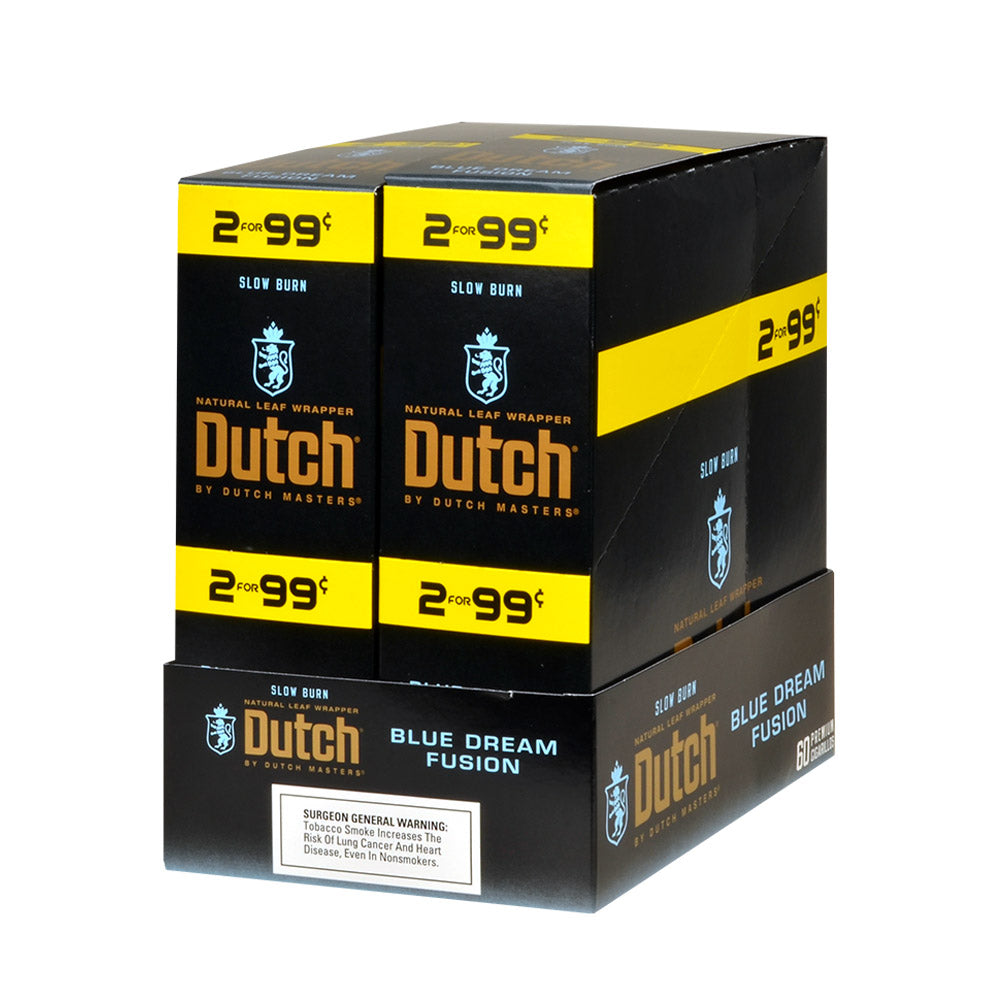 Dutch Masters Foil Blue Dream Fusion 99 Cent Cigarillos 30 Packs of 2 2