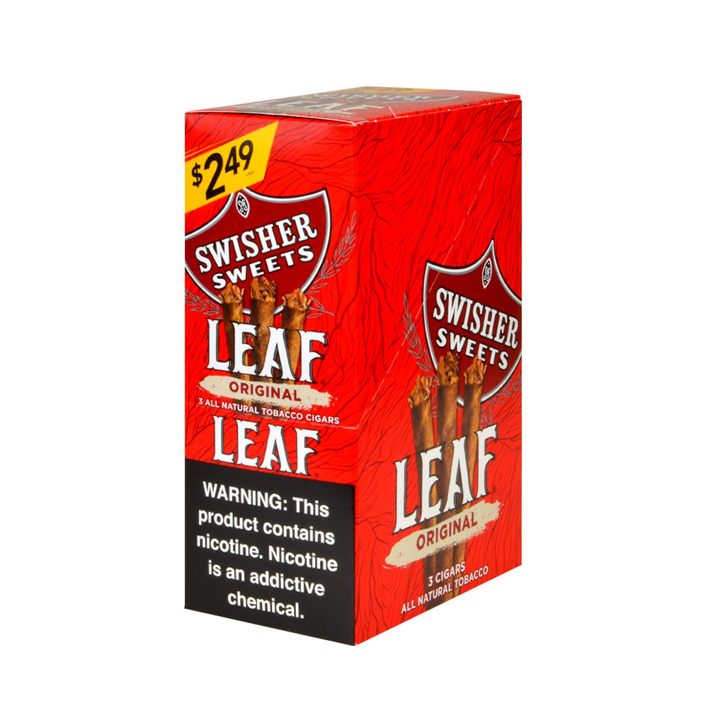 Swisher Sweets Leaf 3 for $2.49 Pack of 30 Original 1