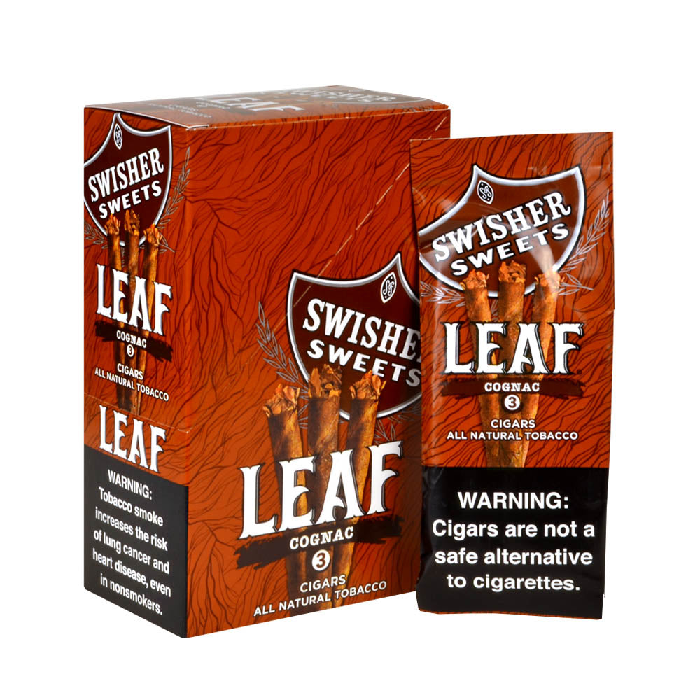 Swisher Sweets Leaf 10/3-ct Pack of 30 Cognac 3