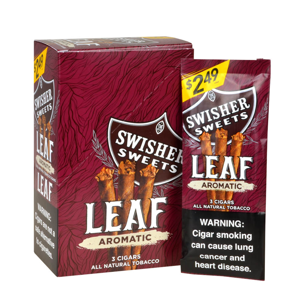 Swisher Sweets Leaf 3 for $2.49 Pack of 30 Aromatic 3