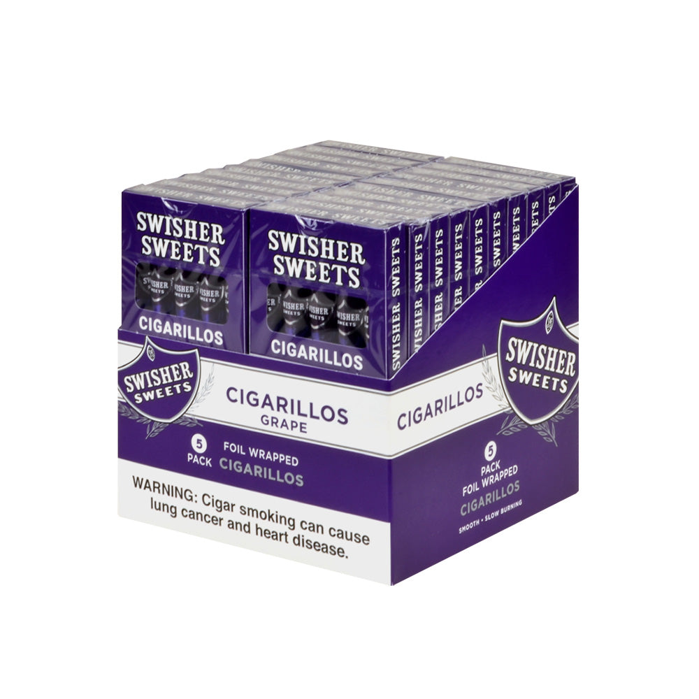 Swisher Sweets Cigarillos 20 Packs of 5 Grape 1