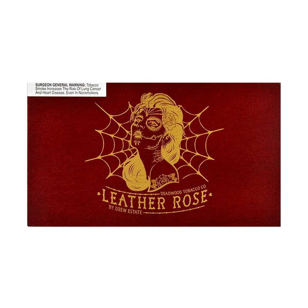 Deadwood Leather Rose Torpedo Cigars Box of 24 4
