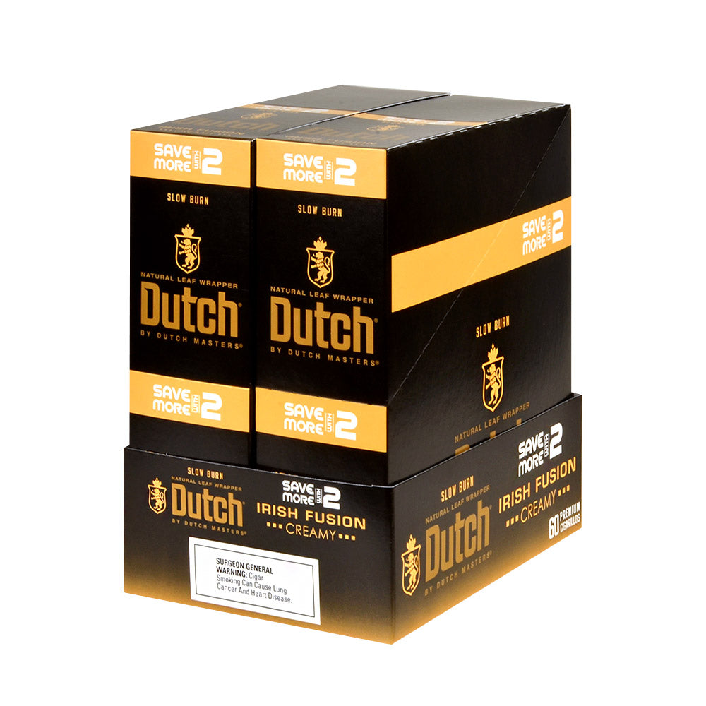 Dutch Masters Foil Fresh Irish Fusion Cigarillos 30 Packs of 2 1