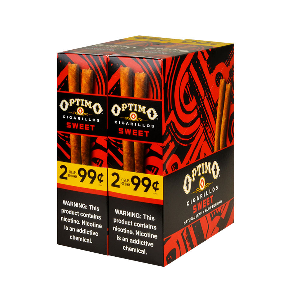 Optimo 2 for 99¢ Cigarillos 30 Pouches of 2 Sweet 1
