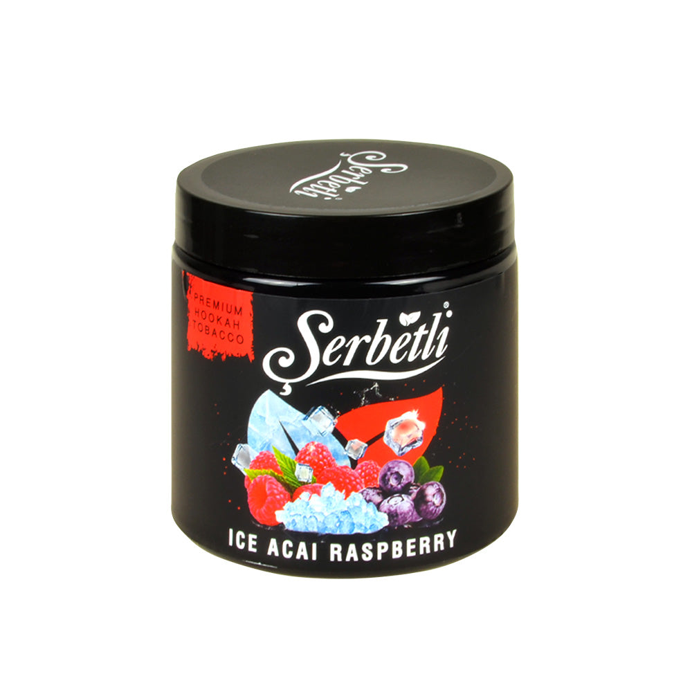 Serbetli Premium Hookah Tobacco 250g Ice Acai Raspberry 1
