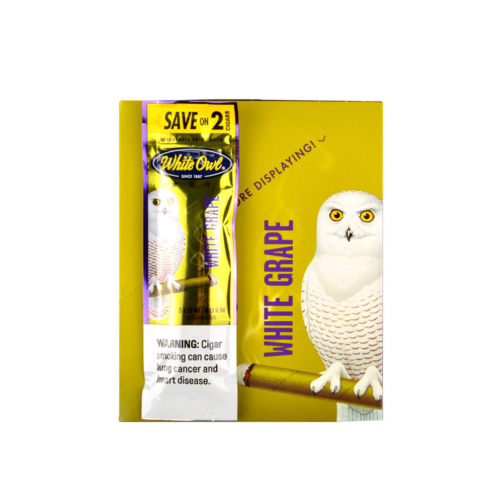 White Owl Cigarillos 30 Packs of 2 Cigars White Grape 3