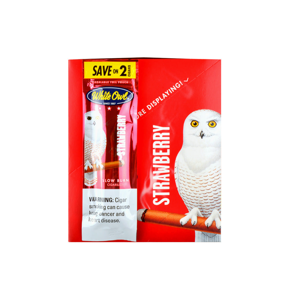 White Owl Cigarillos 30 Packs of 2 Cigars Strawberry 3