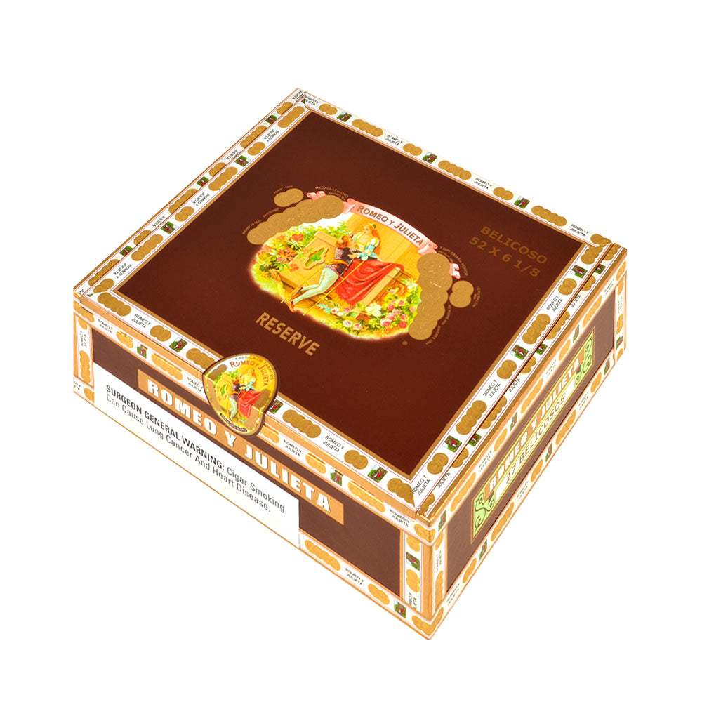 Romeo Y Julieta Reserve Habano Belicosos Cigars Box of 27 1