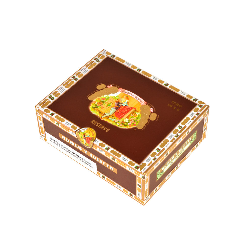 Romeo Y Julieta Reserve Habano Toro Cigars Box of 27 1