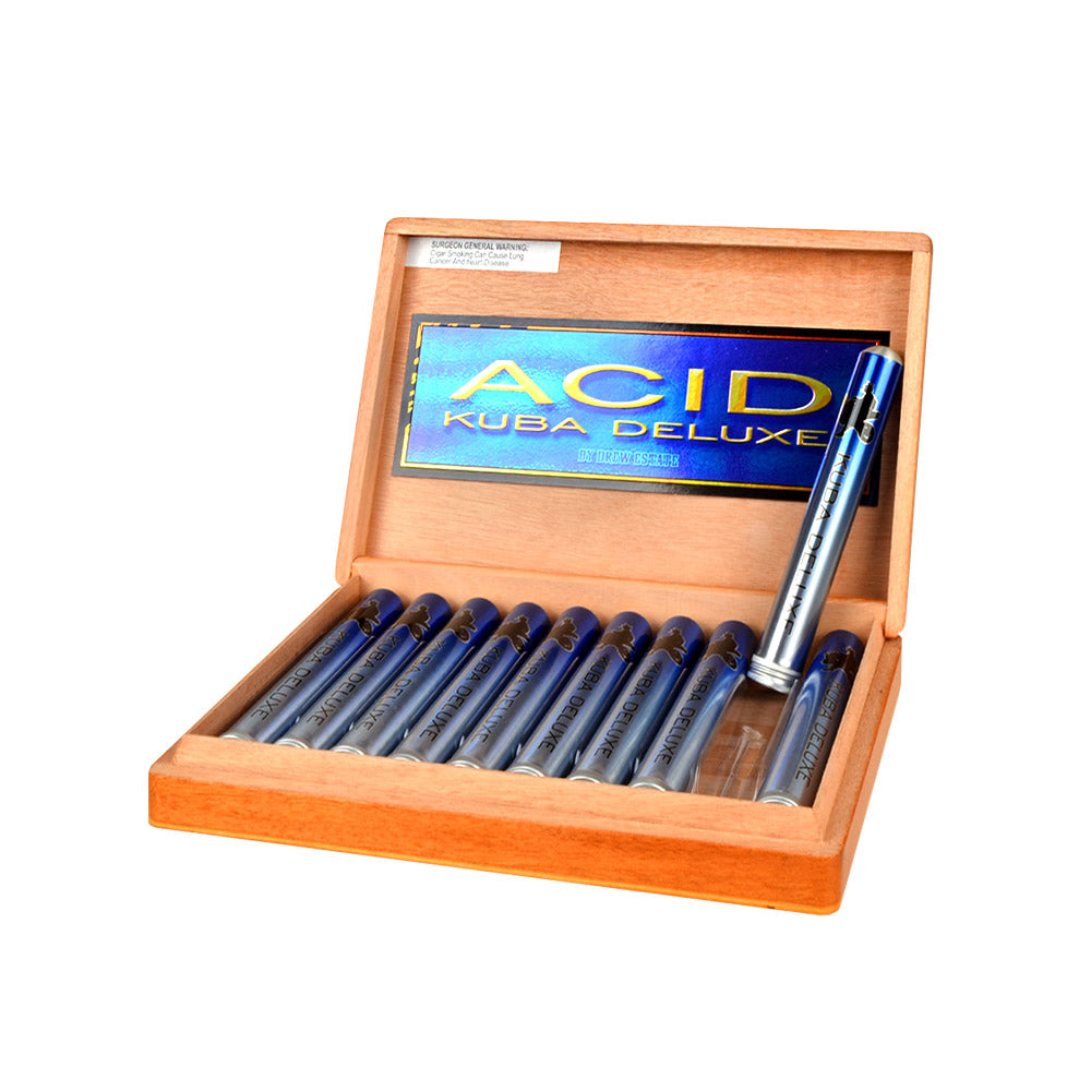 Acid Kuba Deluxe Tube Cigars Gift Set Box of 10 3