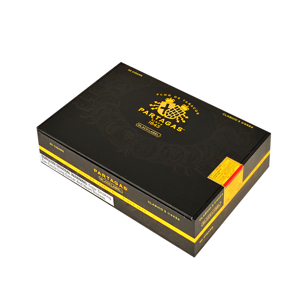 Partagas Black Label Classico Cigars Box of 20 5