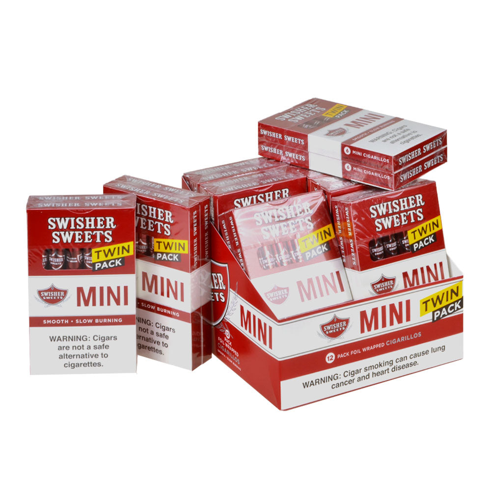 Swisher Sweets Mini Cigarillos Twin 20 Packs of 6 Cigars Sweet 3