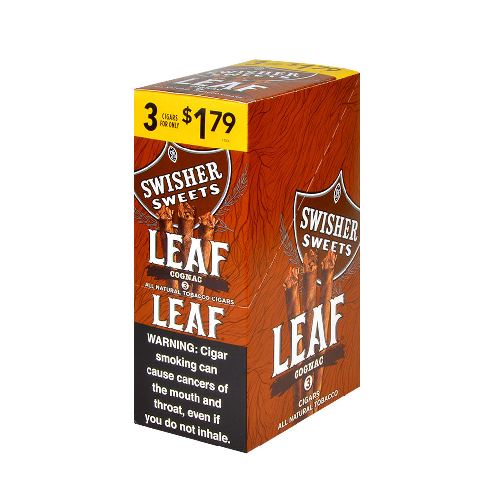 Swisher Sweets Leaf 3 for $1.79 Pack of 30 Cognac 1