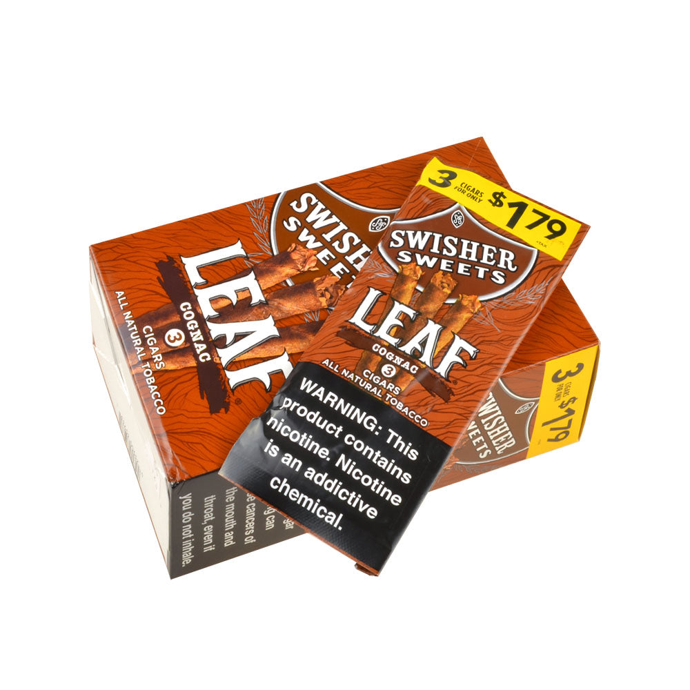 Swisher Sweets Leaf 3 for $1.79 Pack of 30 Cognac 3