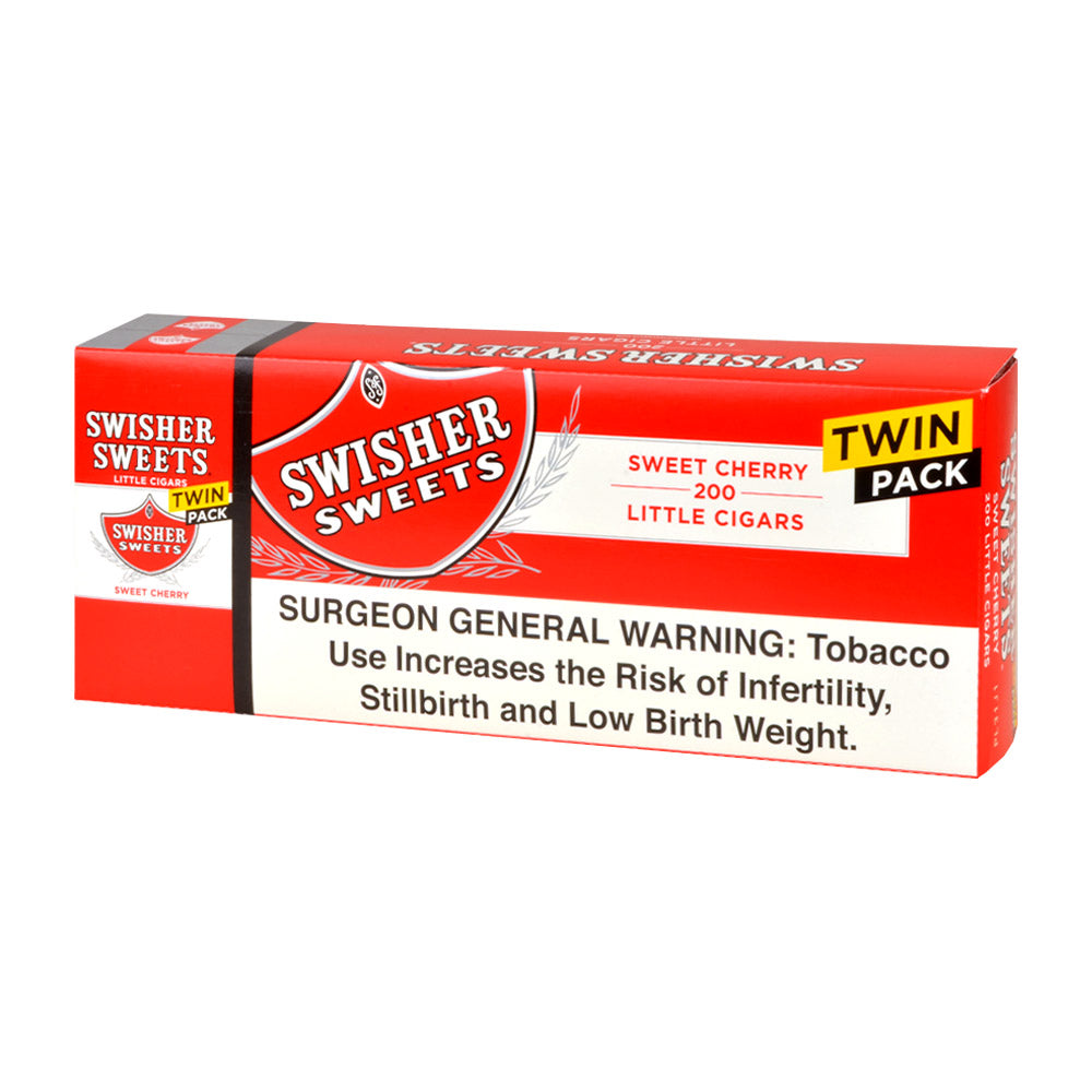 Swisher Sweets Little Cigars 100mm Twin Pack 5 Packs of 40 Cherry 1