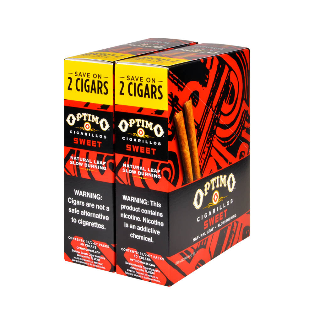 Optimo Save On 2 Cigarillos 30 Pouches of 2 Sweet 2
