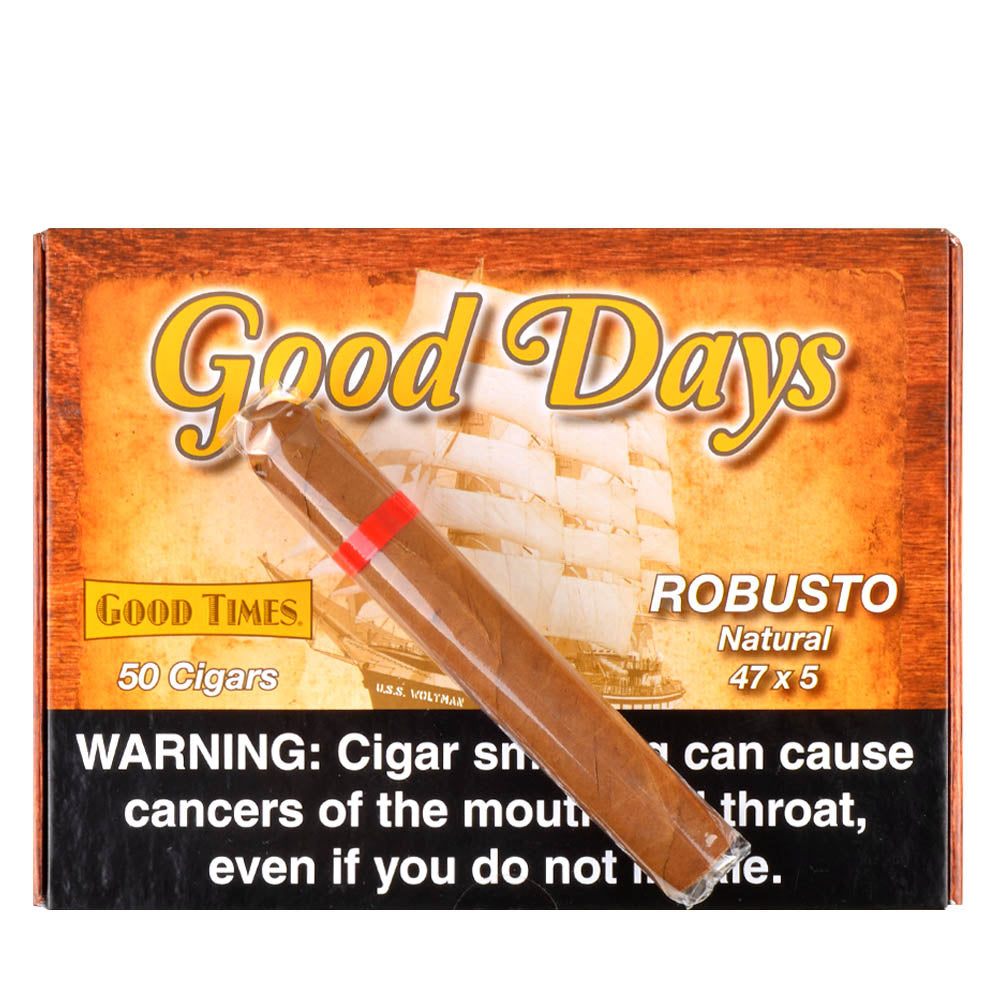 Good Days Factory Rejects Robusto Cigars Box of 50 3
